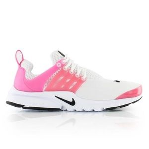 white and pink prestos
